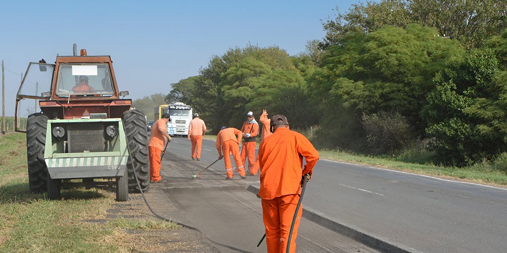 Ruta 33: desvíos y cortes por tareas de repavimentación entre Zavalla y Casilda
