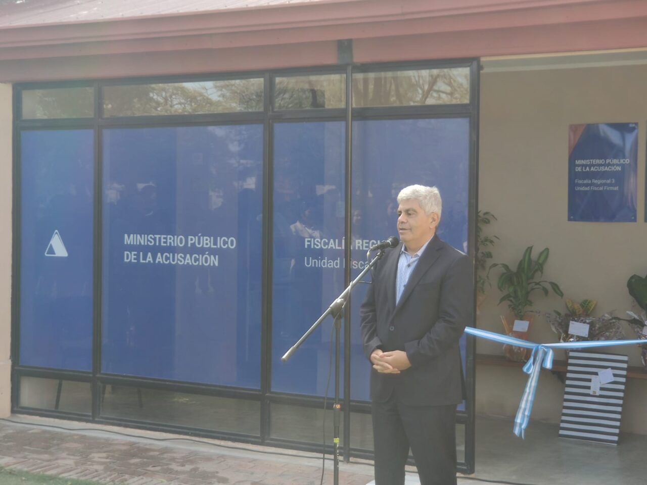Con la presencia de Jorge Baclini, se inauguró la Unidad Fiscal Firmat