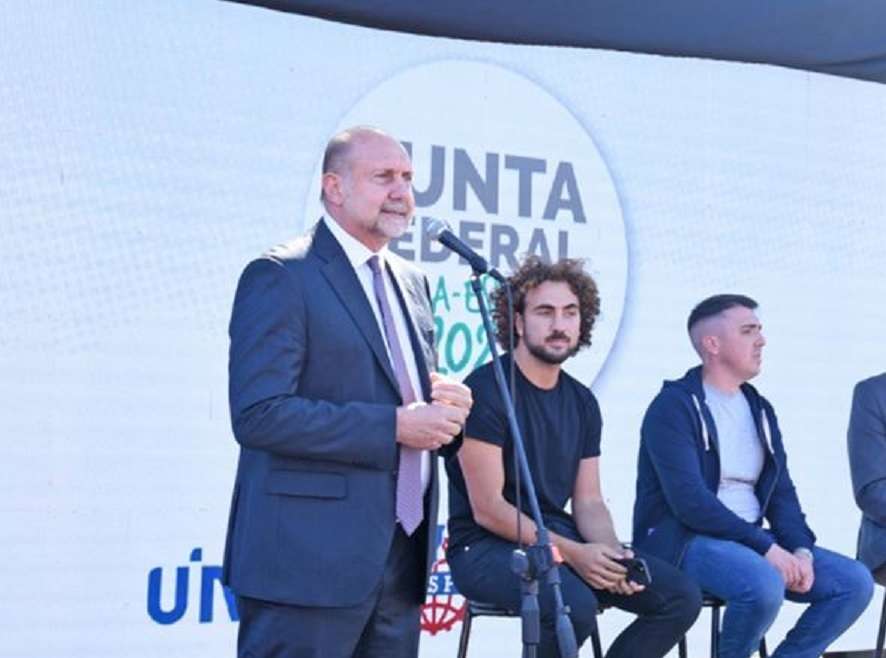 Confirman la participación del gobernador Perotti en el acto de apertura de la UIA Joven