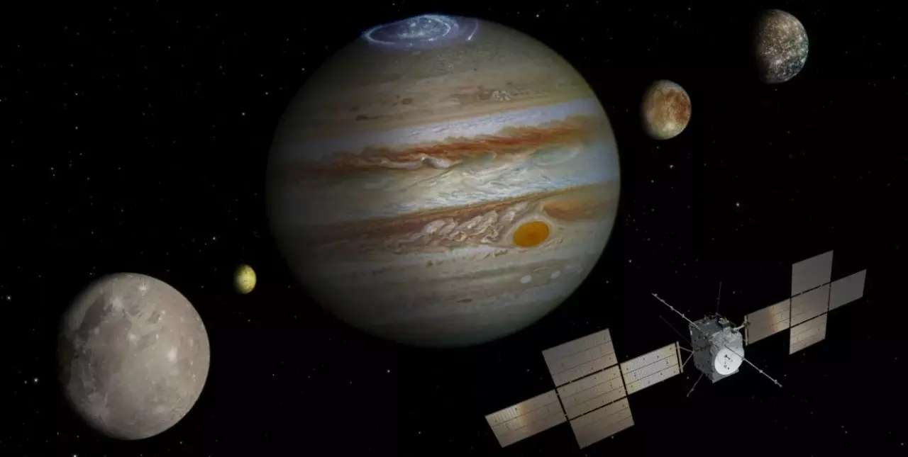 La sonda espacial Juice parte hacia Júpiter en la busca de ambientes habitables para seres vivos