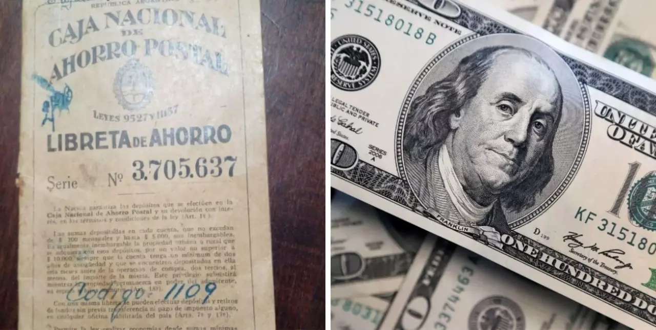 De la nostálgica libreta postal al dólar: cómo era ahorrar en pesos cuando la moneda valía