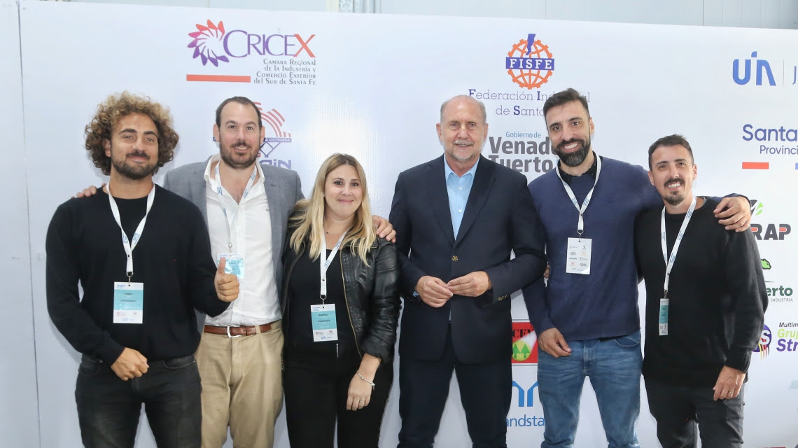 Se inauguró el encuentro de UIA Joven en Venado con Perotti y Chiarella