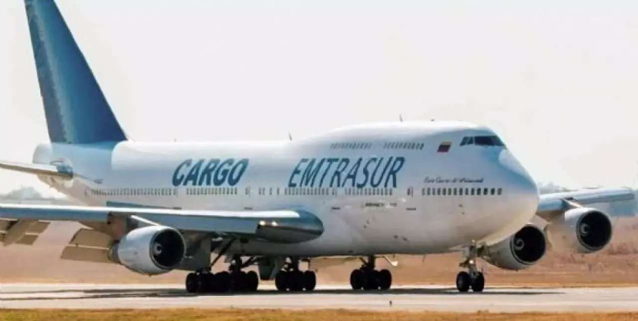 Decomisan hacia EE.UU. el avión de Emtrasur retenido en Ezeiza