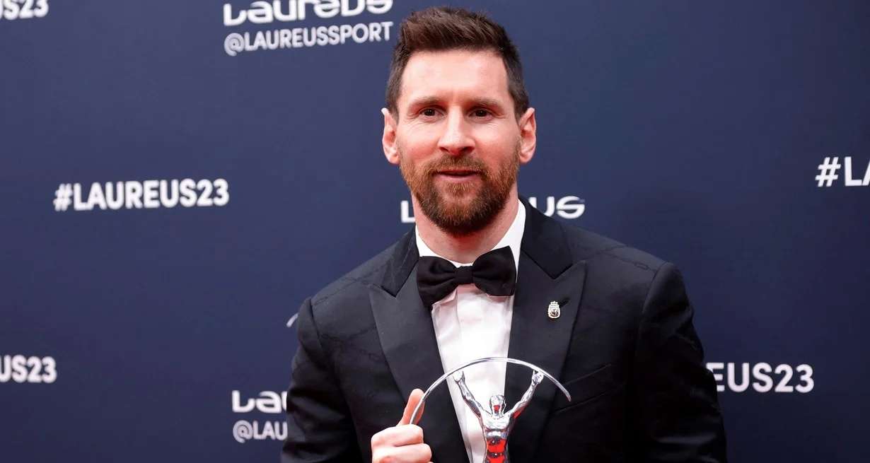 Premios Laureus: Lionel Messi fue elegido el mejor deportista de 2023