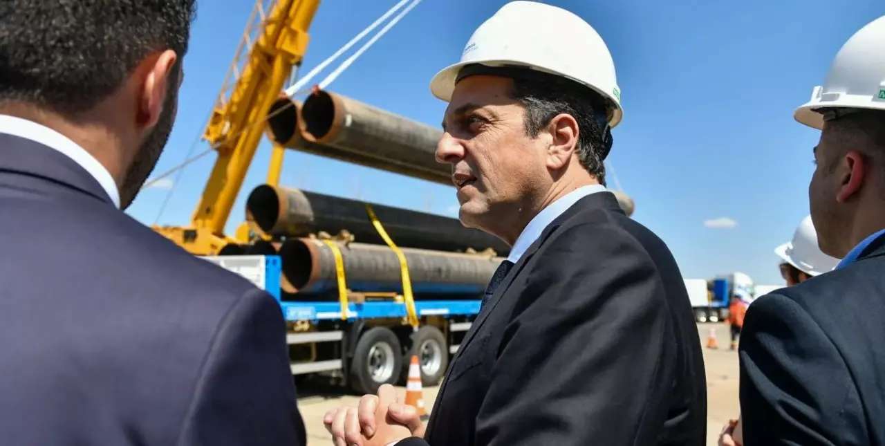 El viernes realizarán la última soldadura del Gasoducto Néstor Kirchner