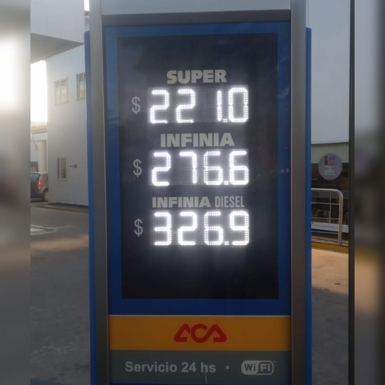 Aumentaron los combustibles: en Venado, la nafta súper pasó los $220