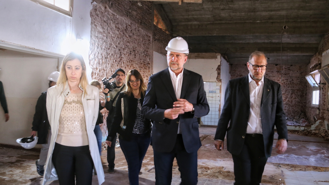 Omar Perotti visitará e inaugurará obras en Firmat y Villa Cañás