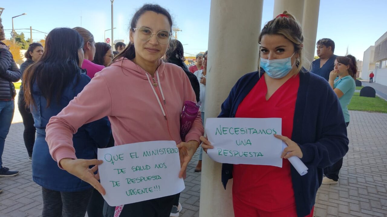 Solidaridad del Concejo venadense con los 40 trabajadores del Hospital que no cobran