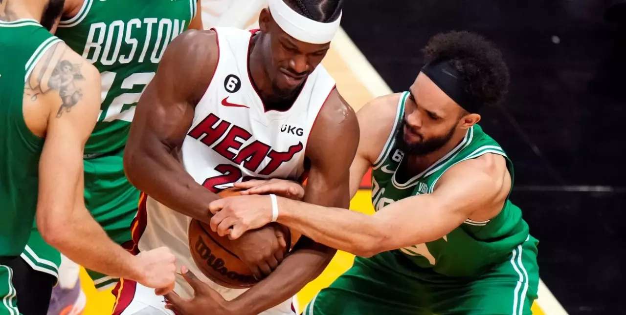 De película: Boston Celtics venció a Miami Heat en la última jugada y lleva la final al juego 7