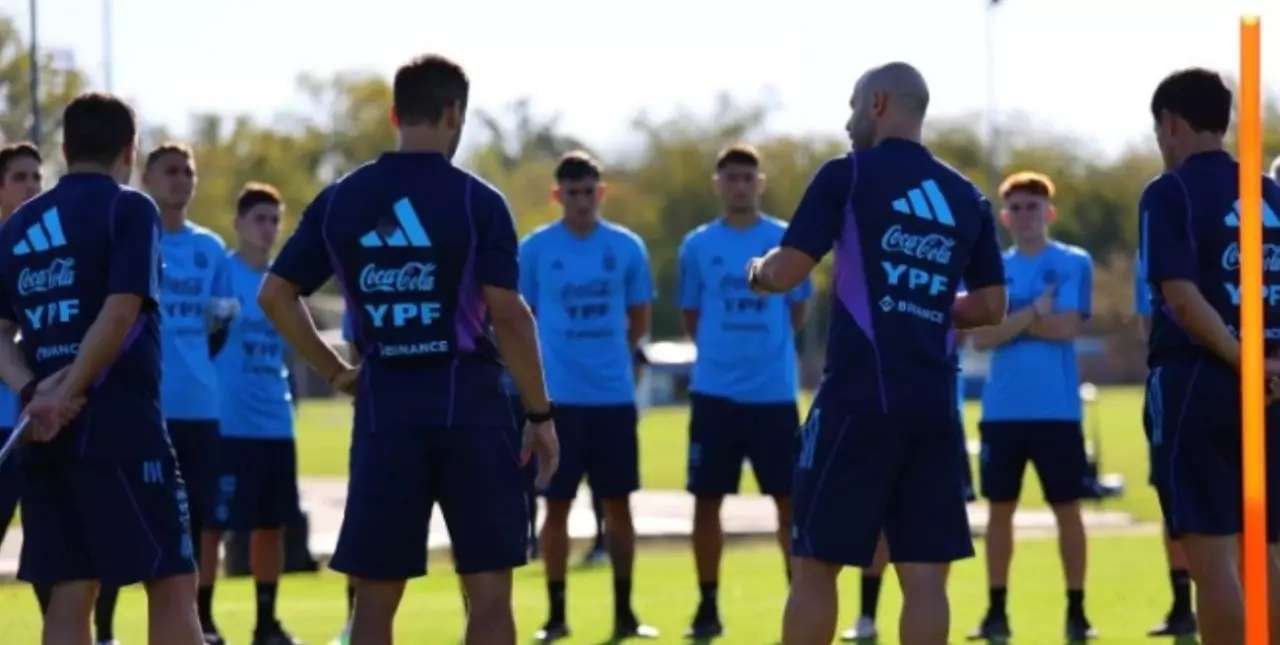 Comenzaron los entrenamientos de la Selección Argentina sub-20 de cara al Mundial