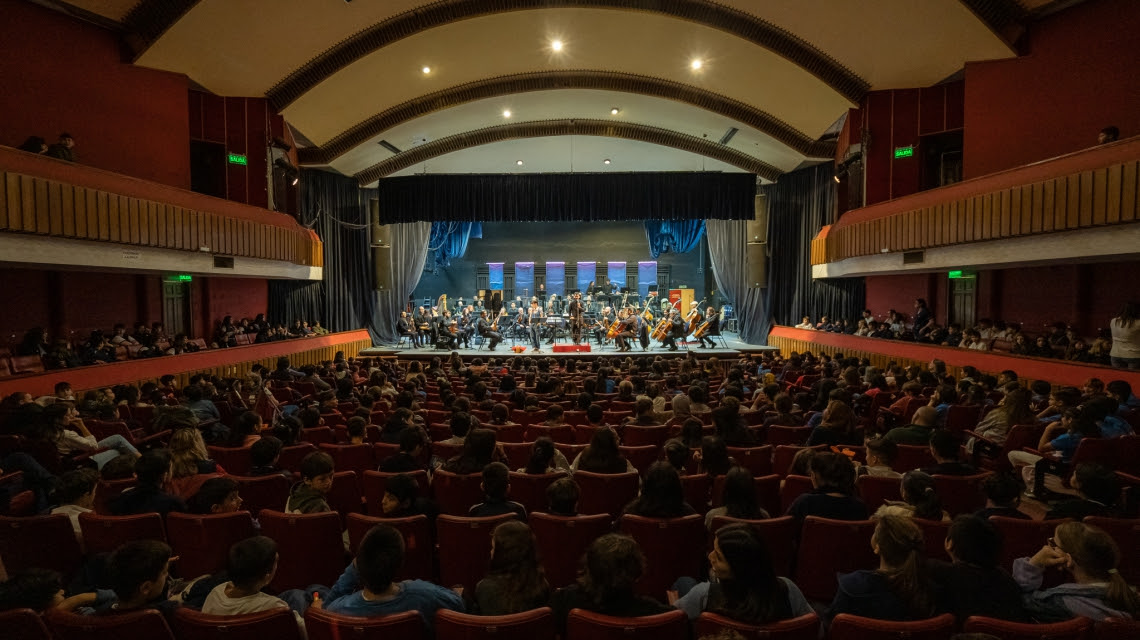 Exitoso arranque de los Conciertos Didácticos de la Sinfónica provincial santafesina