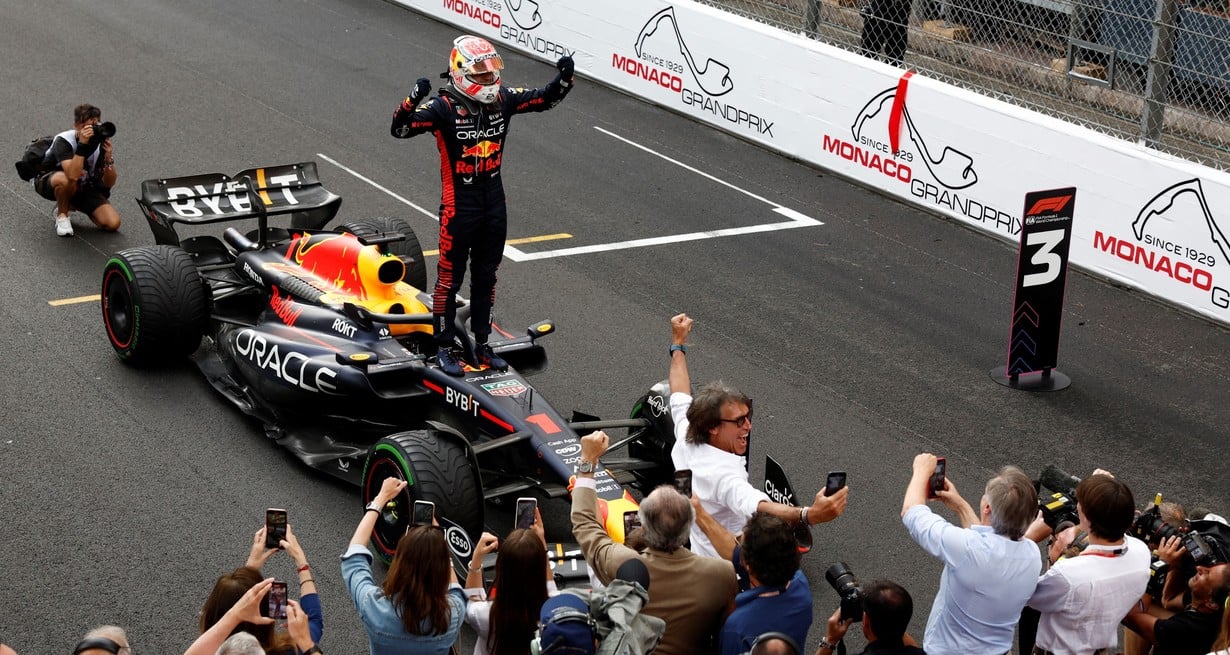 De punta a punta: Max Verstappen se quedó con el Gran Premio de Mónaco