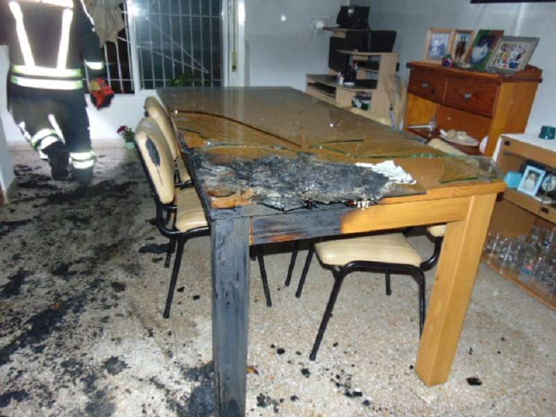 Voraz incendio en una vivienda de Venado Tuerto: una persona hospitalizada