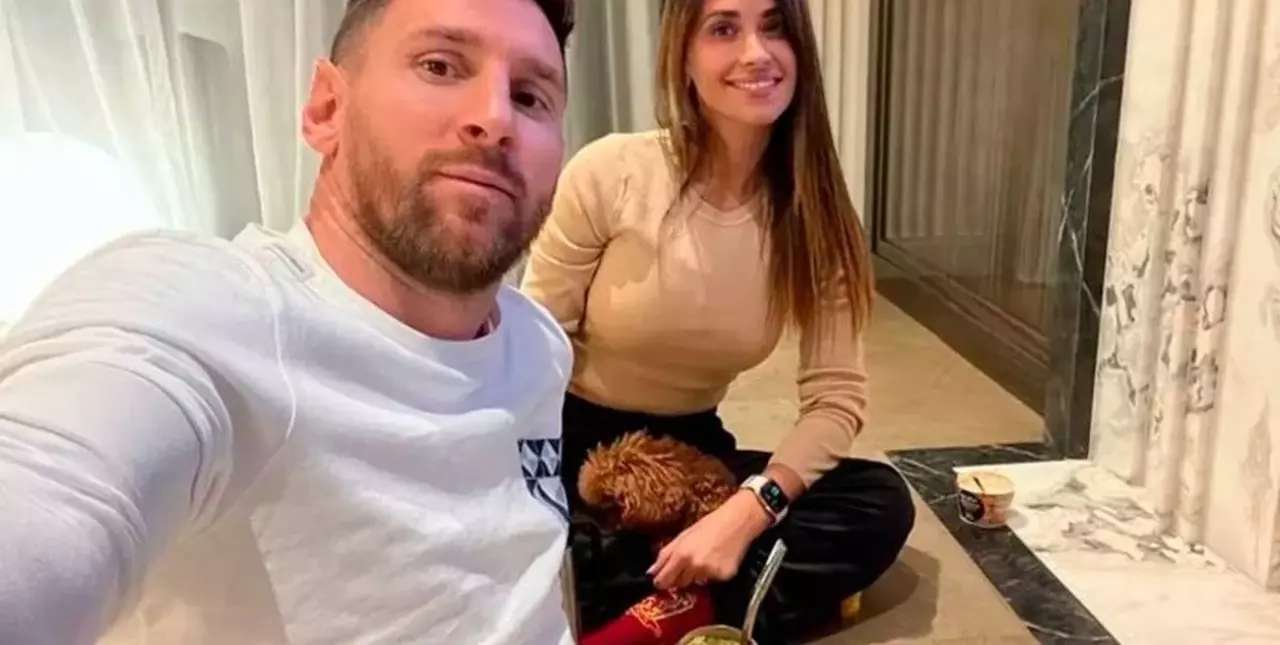 Messi viral: pidió churros y emocionó al cadete que se los llevó
