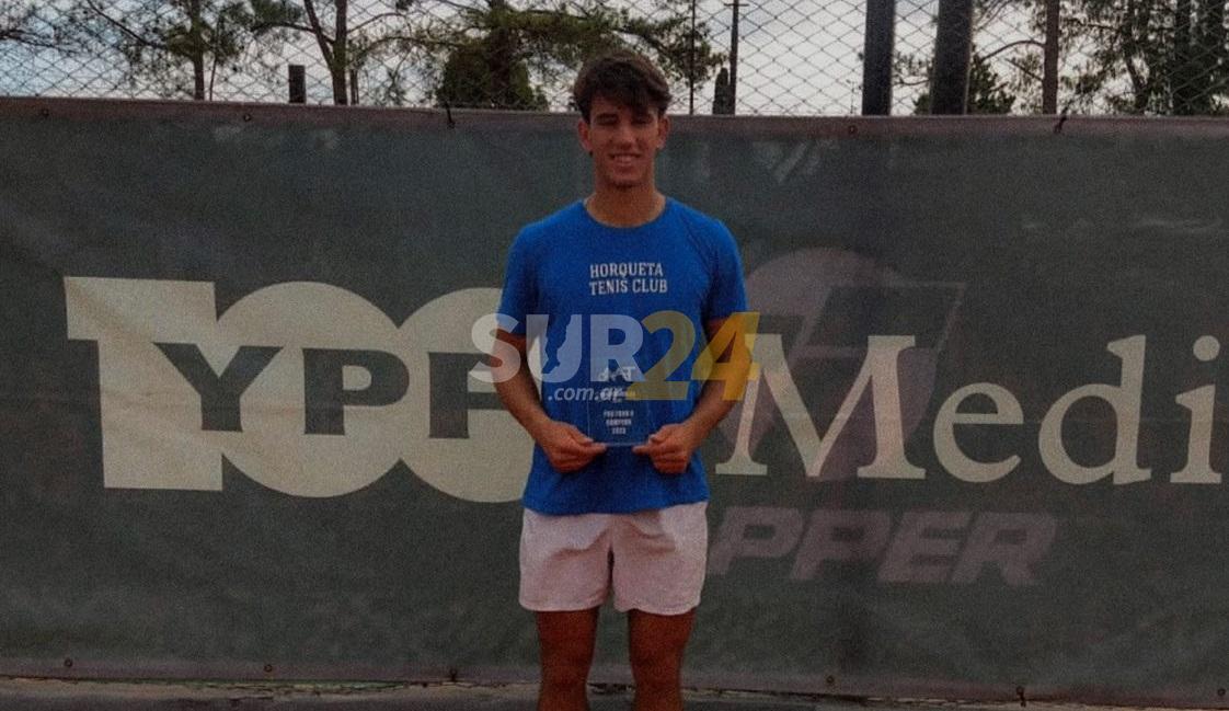 Agustín Mastri, campeón de un Torneo Profesional en Buenos Aires