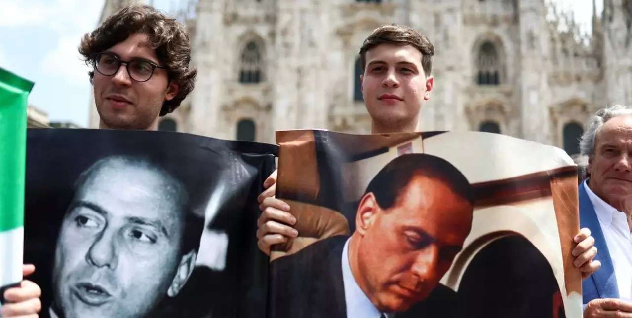 Último adiós a Berlusconi: funerales de Estado y multitudes en las calles de Italia