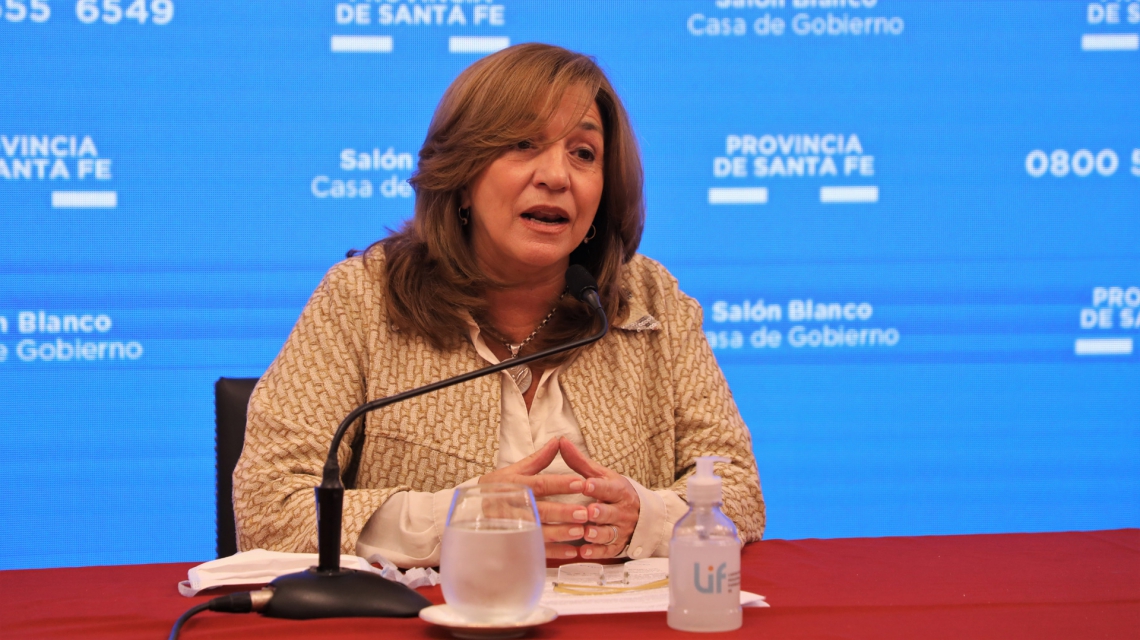 Intensa agenda de la ministra Frana en el departamento General López
