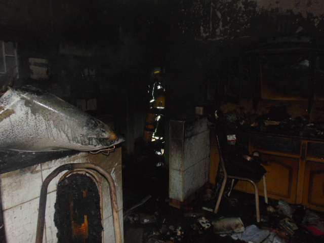 Venado Tuerto: incendio en una vivienda familiar