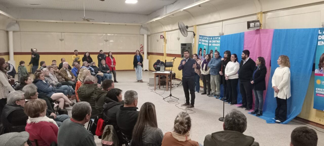 Unidad Ciudadana presentó la “lista de Cristina” venadense con la presencia de Marcos Cleri 
