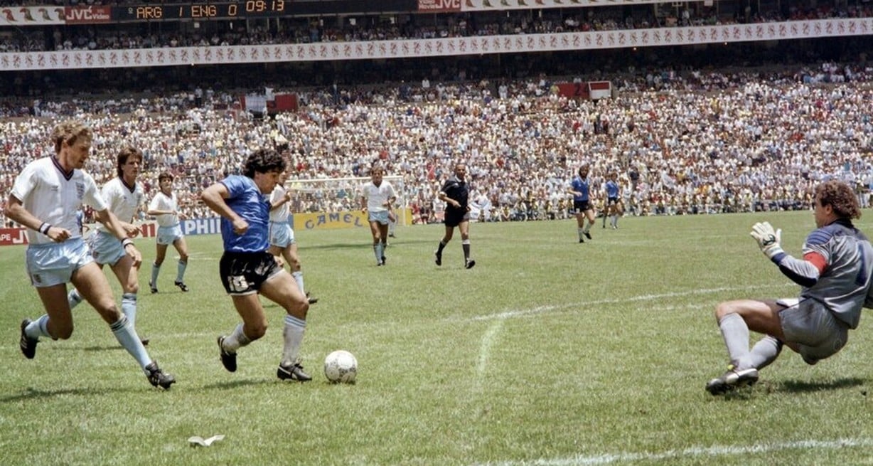 Gol de Maradona a los ingleses: el día que el “Barrilete cósmico” inició su vuelo inmortal