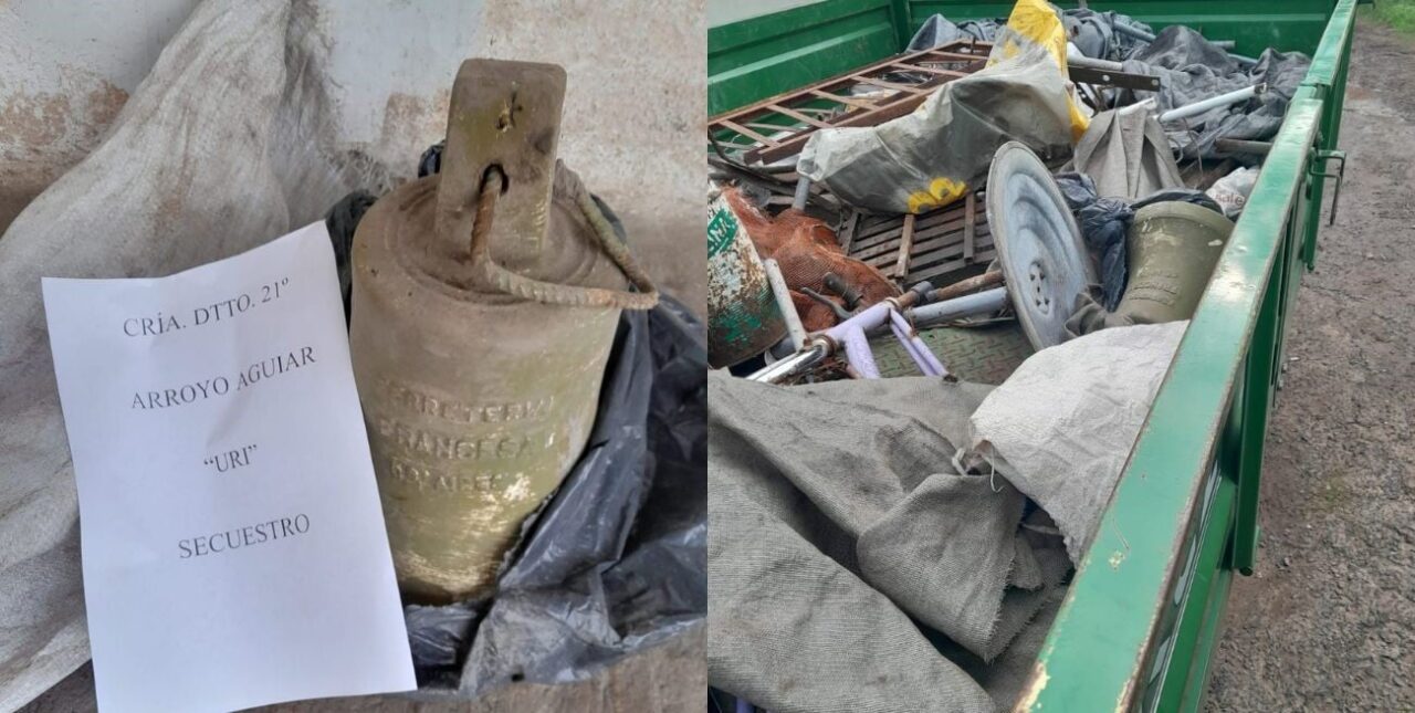 La policía recuperó la campana robada a una capilla de Laguna Paiva