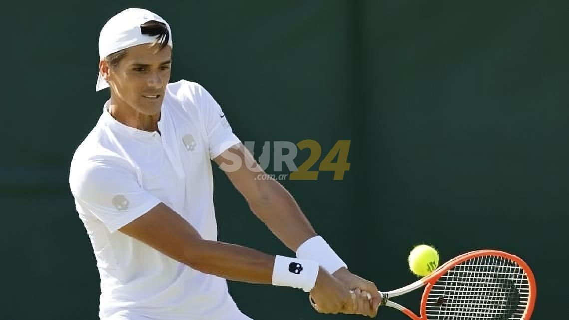 Wimbledon: Federico Coria luchó, pero cayó en el debut
