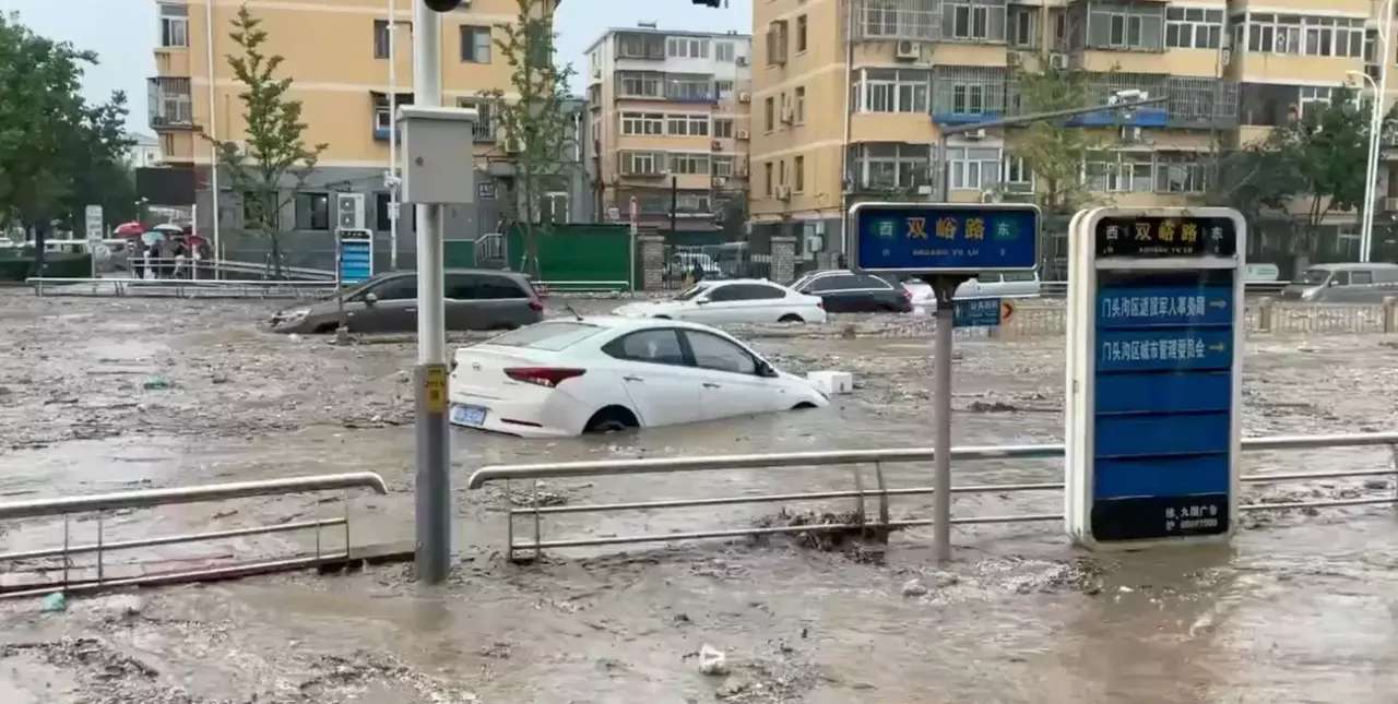 Beijing: dos muertos tras las inundaciones por fuertes precipitaciones