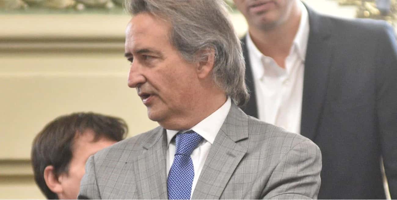 Nicolás Mayoraz, diputado provincial y candidato a diputado nacional por La Libertad Avanza. Crédito: Mauricio Garín.