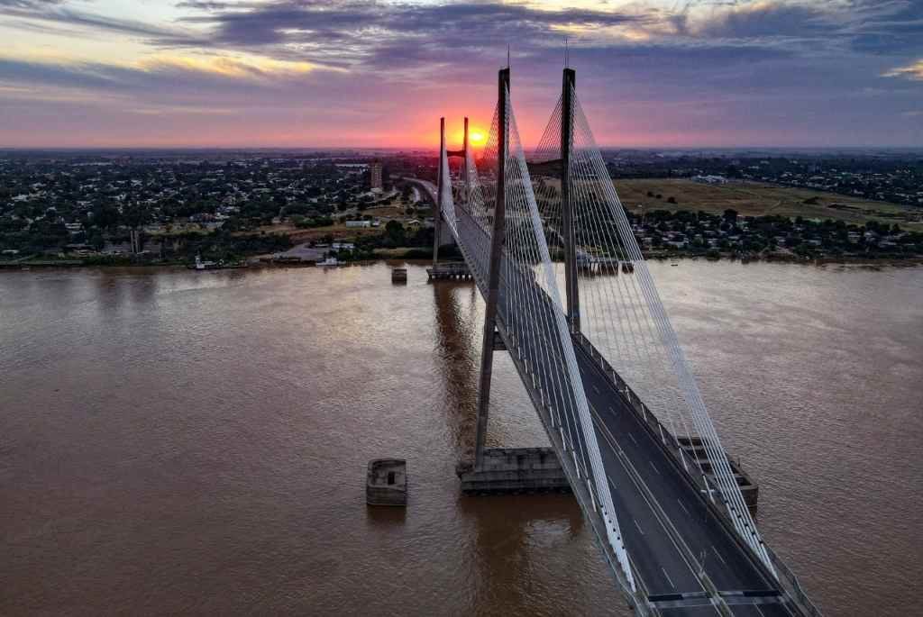 Robaron parte del tendido eléctrico del puente Rosario-Victoria