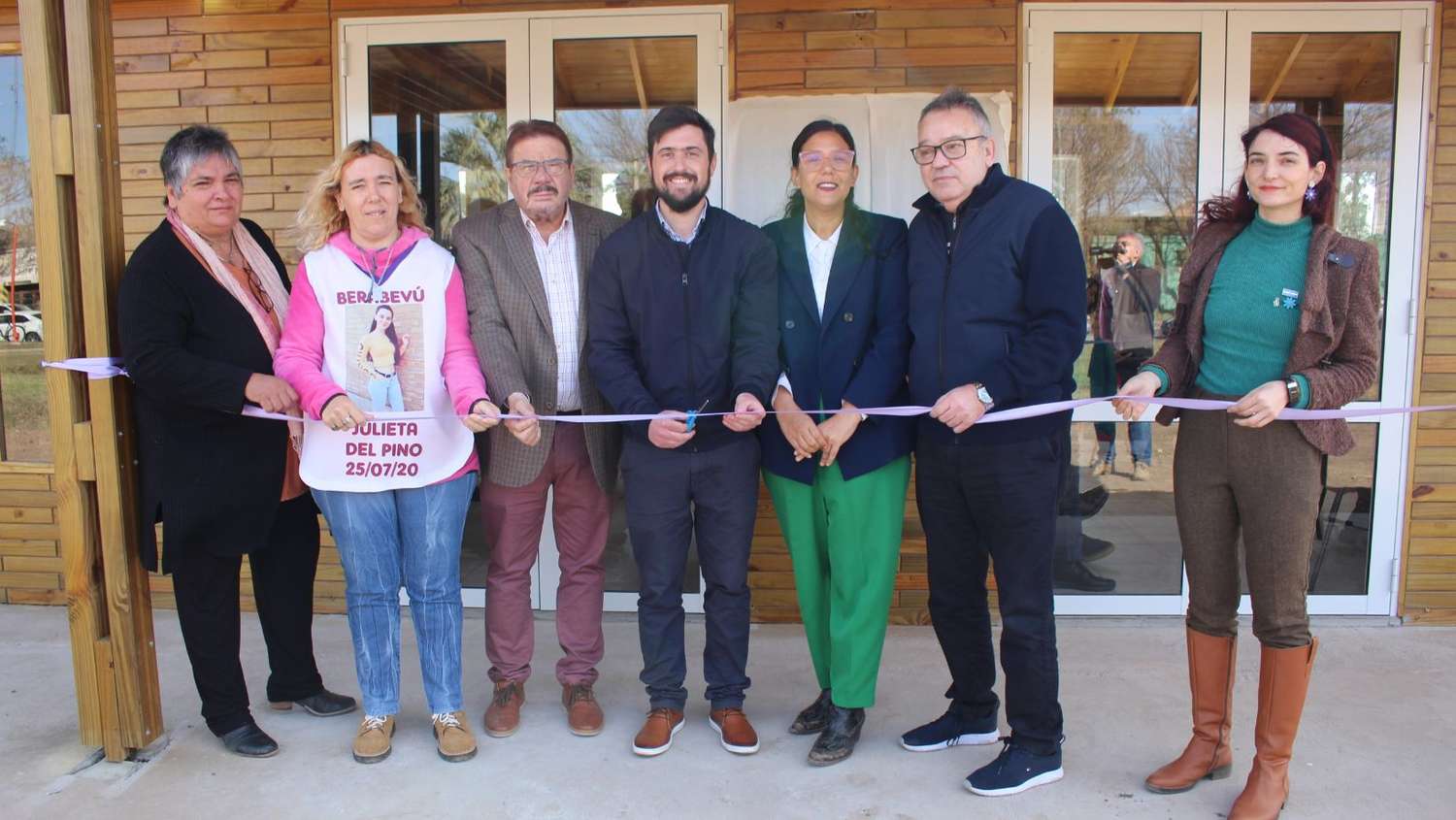 El gobierno provincial inauguró el Punto Violeta de Berabevú