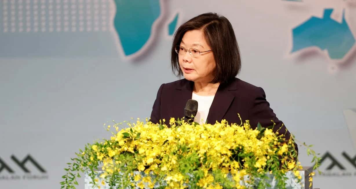 Tsai Ing-wen, presidenta de Taiwán.