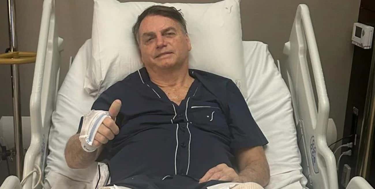Después de una serie de cirugías, Jair Bolsonaro recibió el alta médica