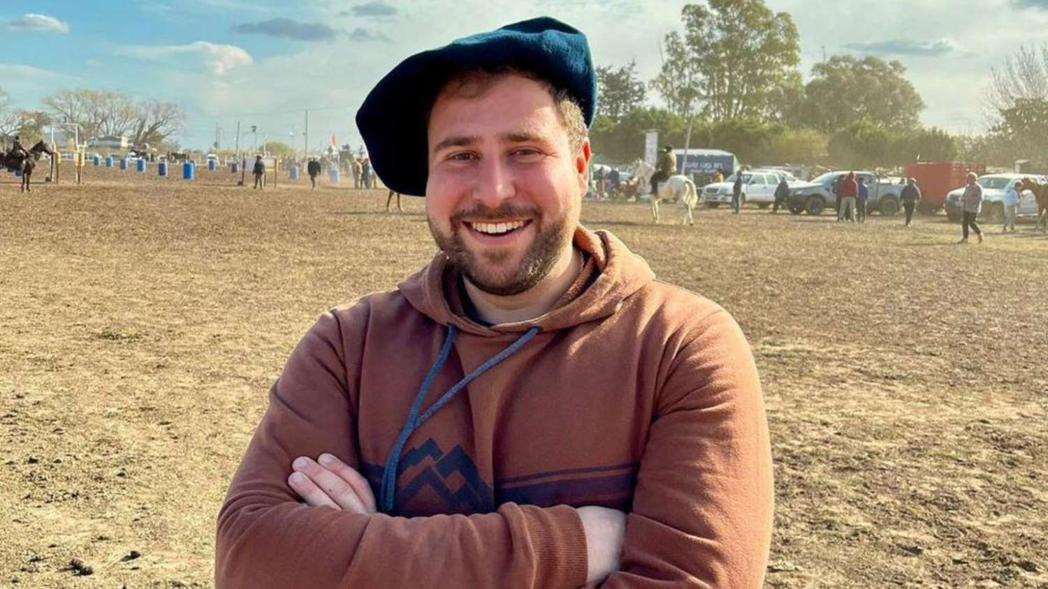 Lucho Zazzarini, el agro influencer de Cañada del Ucle que cosecha seguidores