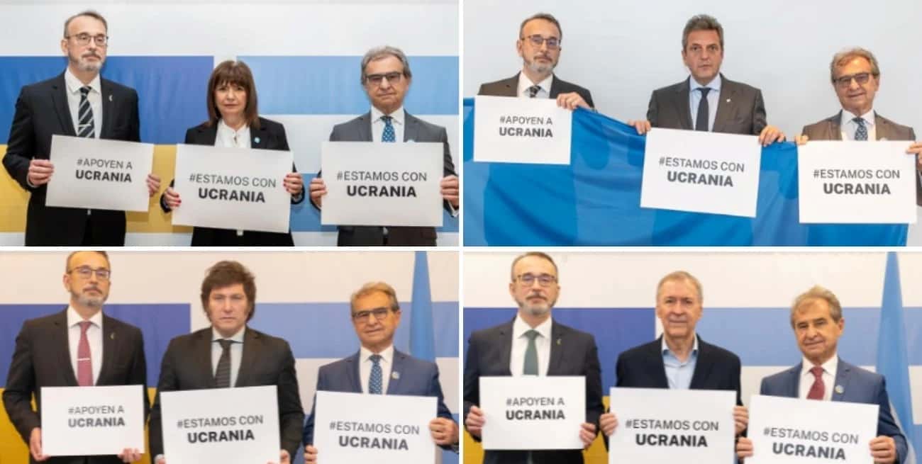 Los candidatos presidenciales con chances dieron su apoyo a Ucrania de cara a la próxima gestión