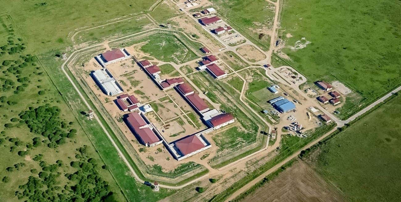 Vista aérea de las instalaciones de la futura cárcel federal de Coronda