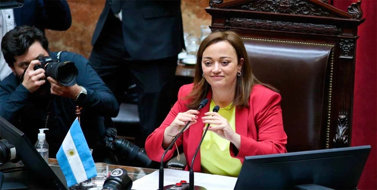 Cecilia Moreau asumió la presidencia de la Cámara tras la salida de Massa. Crédito: NA.