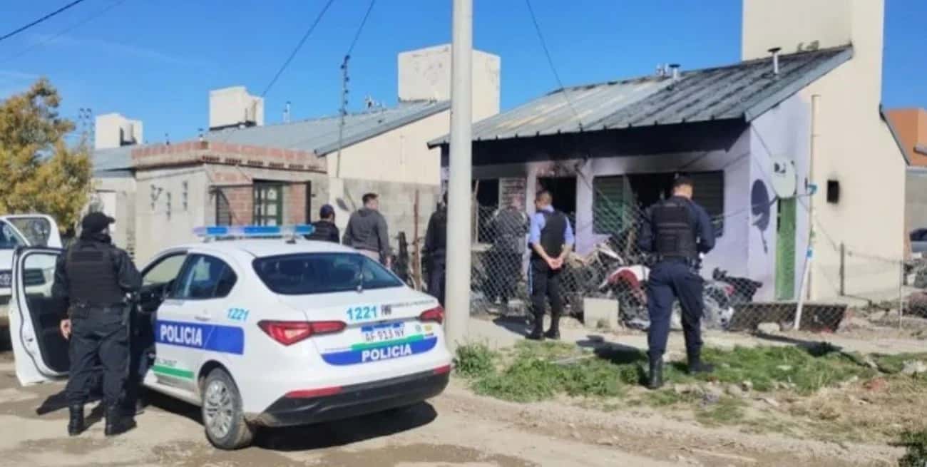 Tragedia en Chubut: reparaba una moto, explotó y falleció en el incendio