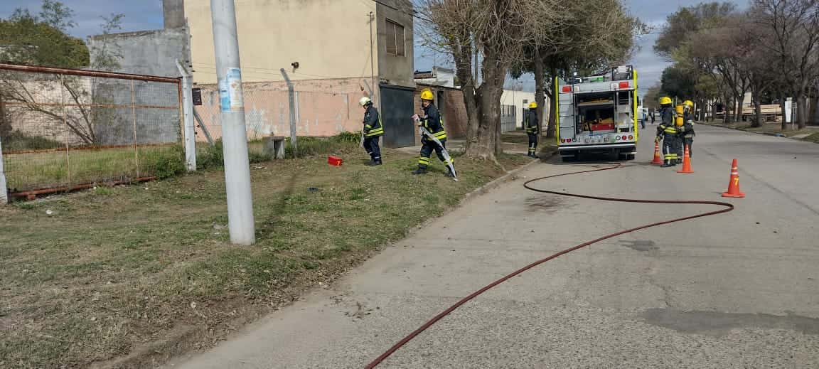 Escape de gas generó preocupación en el barrio San Martín