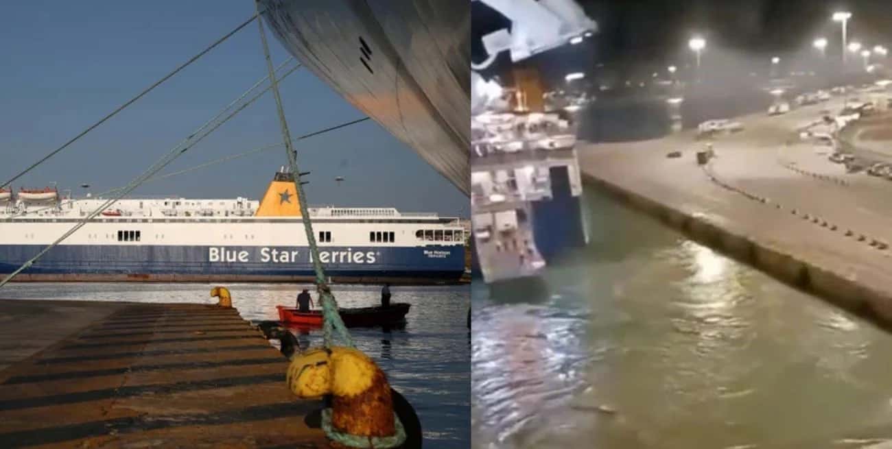 Grecia: un pasajero murió tras ser arrojado al mar por la tripulación de un ferry por llegar tarde