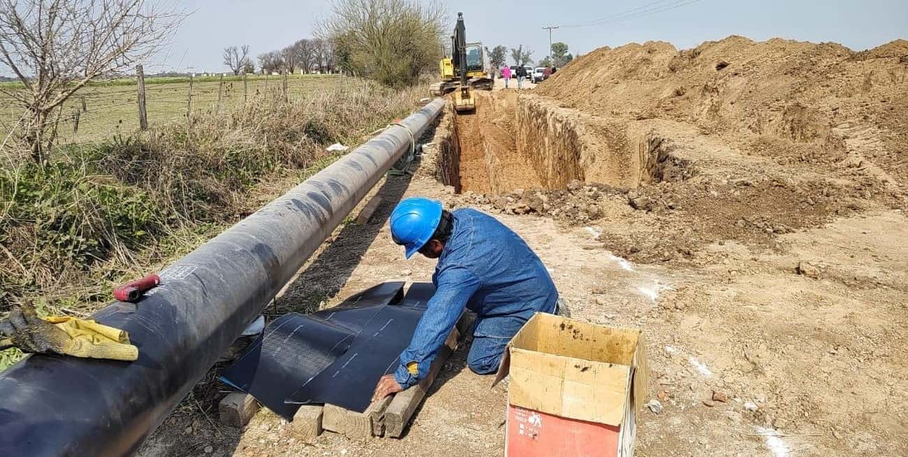 Gasoducto Gran Rosario: la obra presentan un avance del 30%