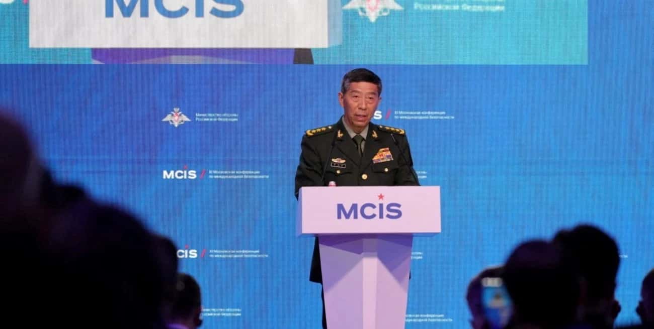 Li Shangfu, ministro de Defensa de China. Crédito: Reuters