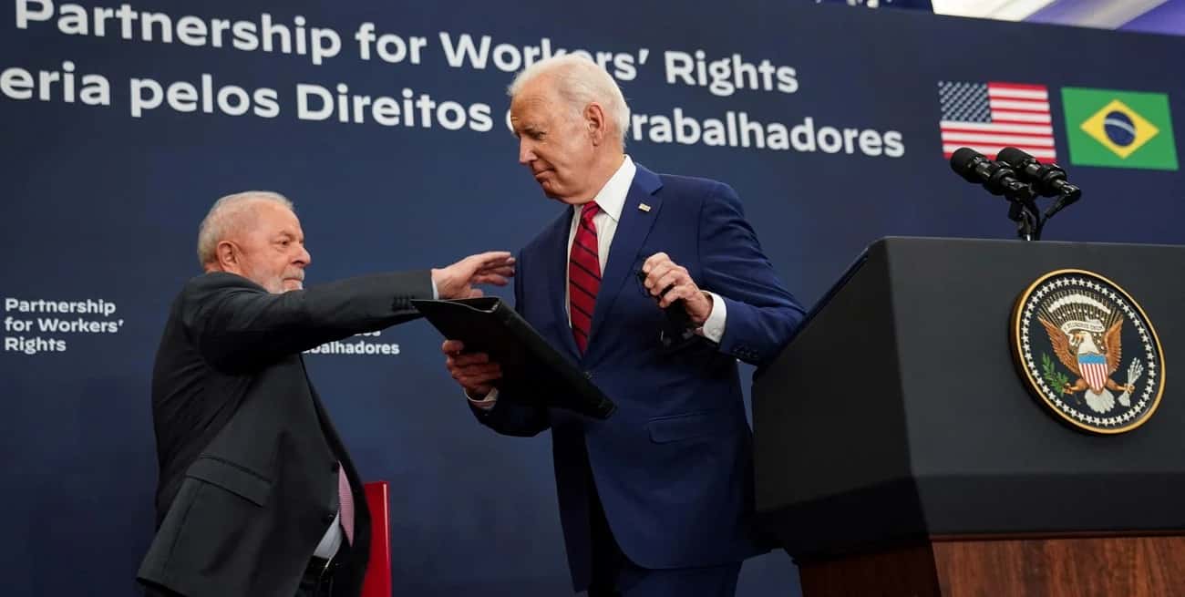 Cumbre Brasil-EE.UU.: la advertencia de Lula a Argentina y nuevo episodio insólito de Biden