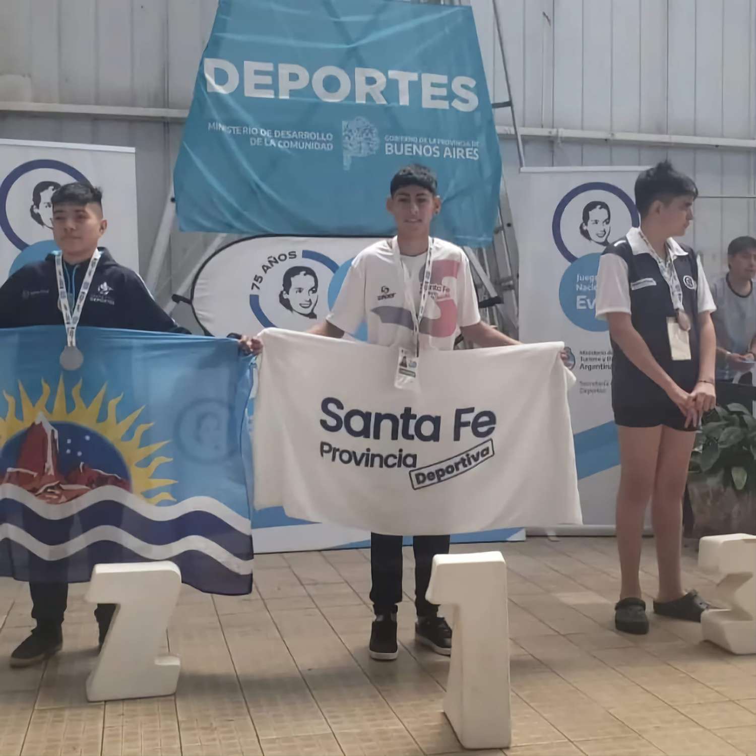 Juegos Evita: el cañaseño Maximiliano Peralta campeón en natación