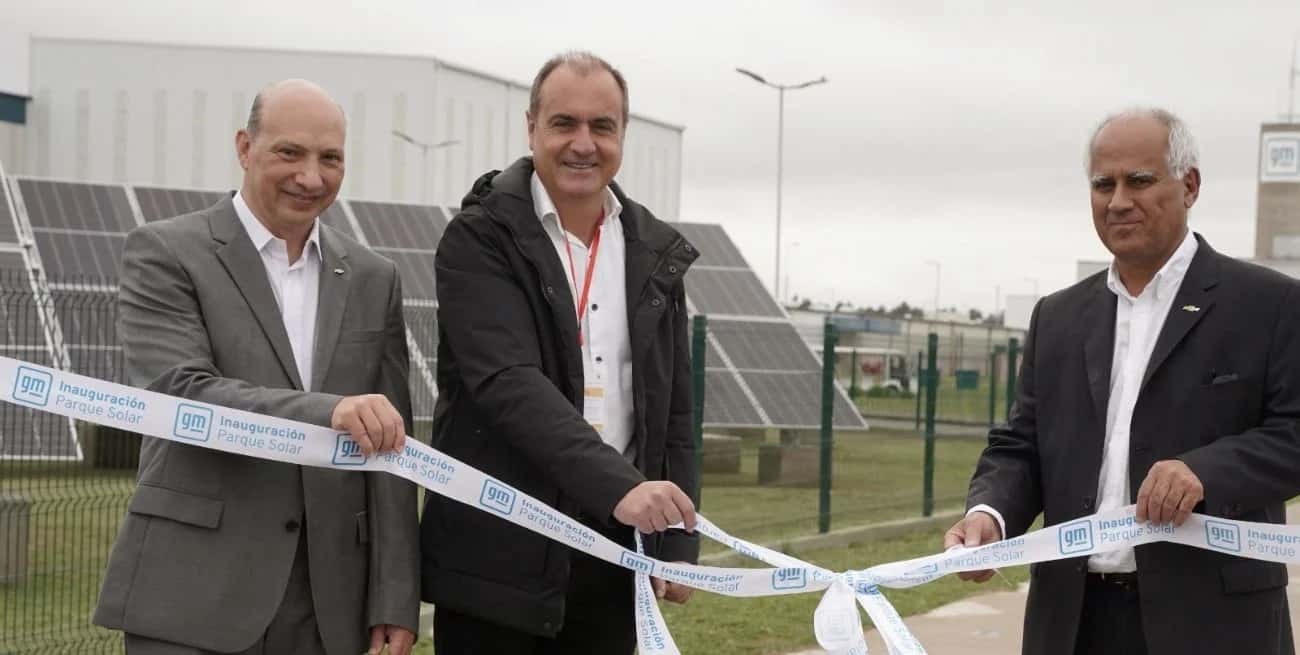 General Motors inauguró un Parque Solar con 400 paneles en su planta de Alvear