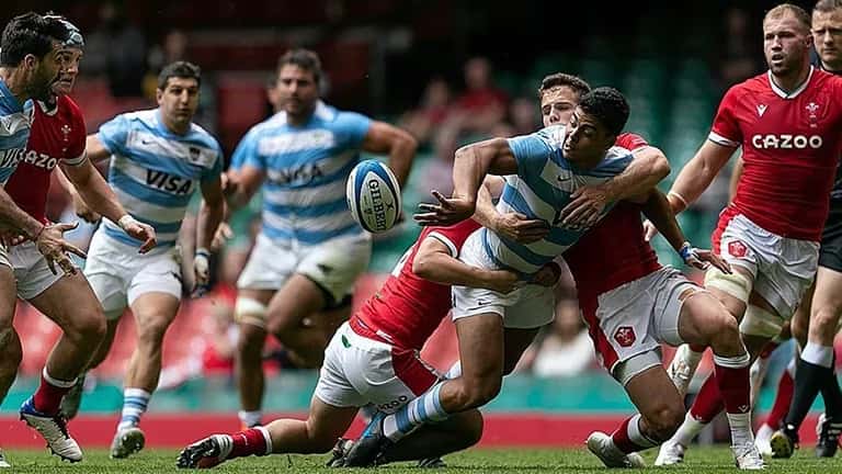 Rufino: Santiago Chocobares se prepara para el debut en el Mundial de rugby