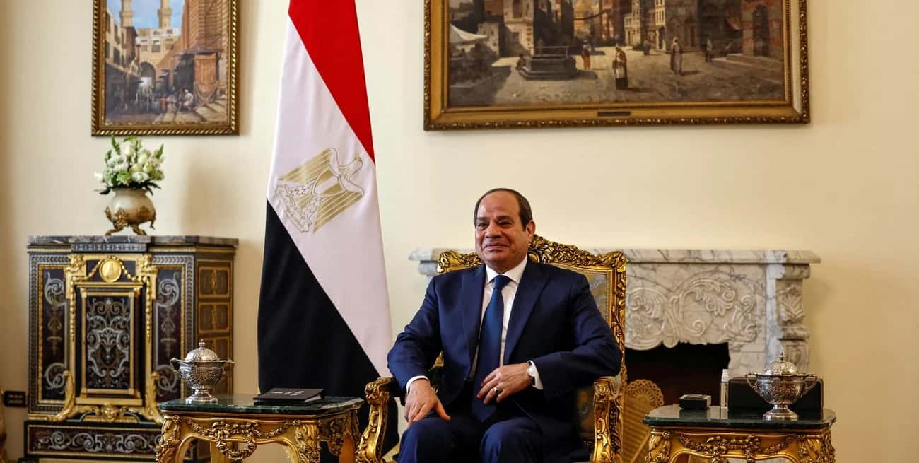 Abdelfatah El-Sisi, presidente de Egipto. Crédito: Reuters