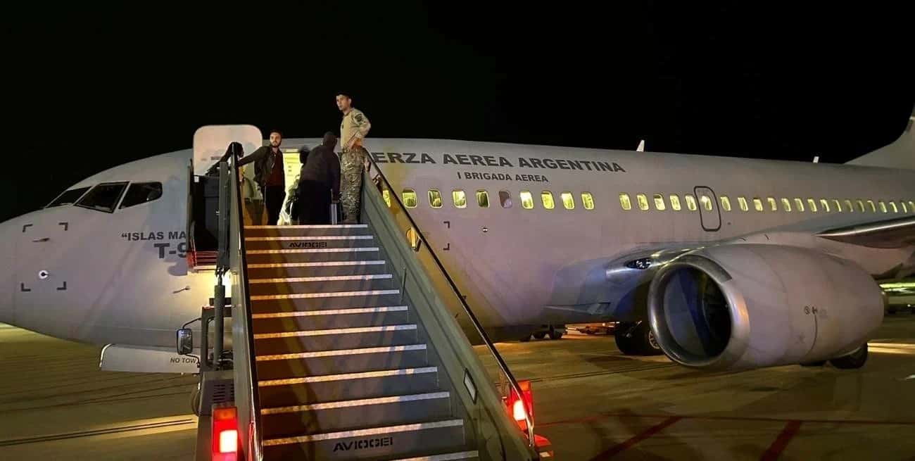 Llega a Argentina el segundo vuelo de repatriados desde Israel