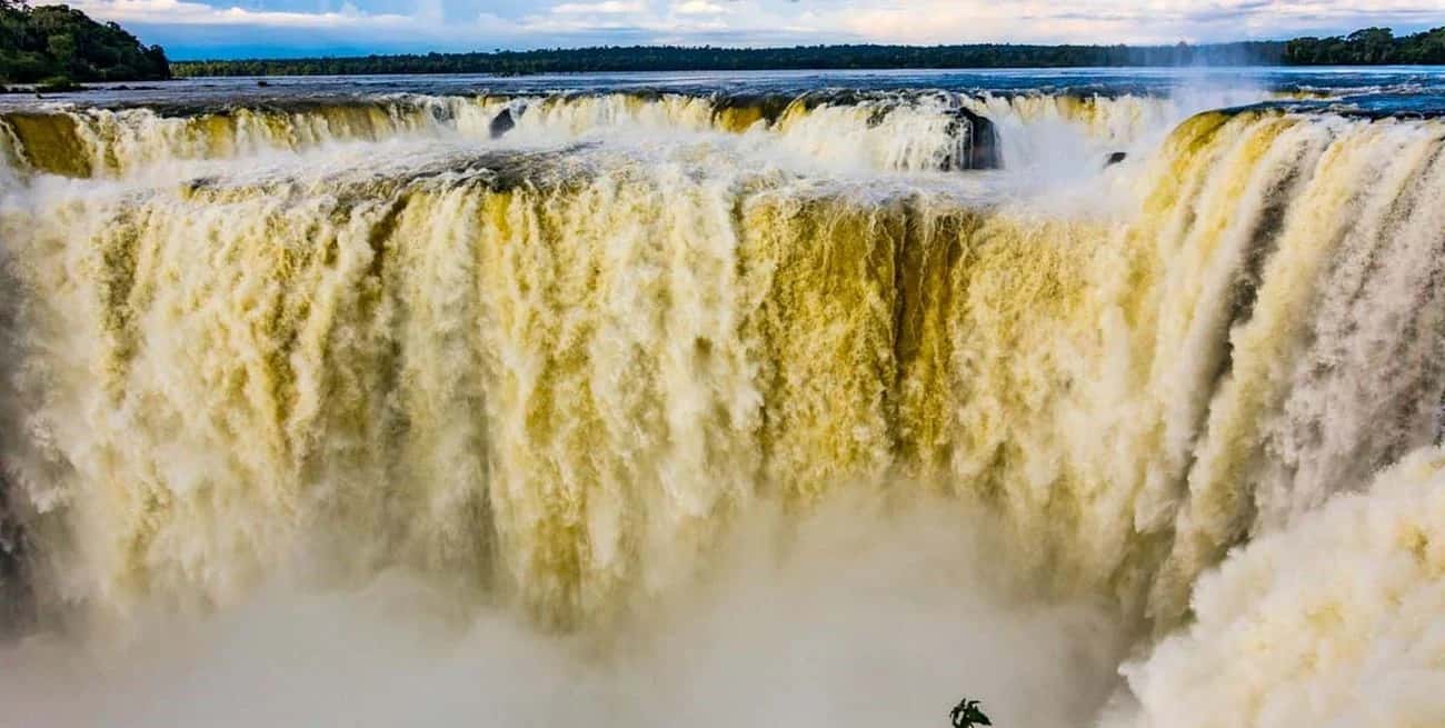 Importante crecida del río Iguazú: cómo y cuándo repercutirá en Santa Fe