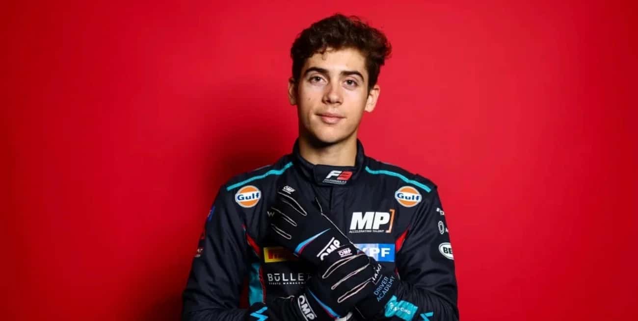 Franco Colapinto correrá en la Fórmula 2 y debutará este año