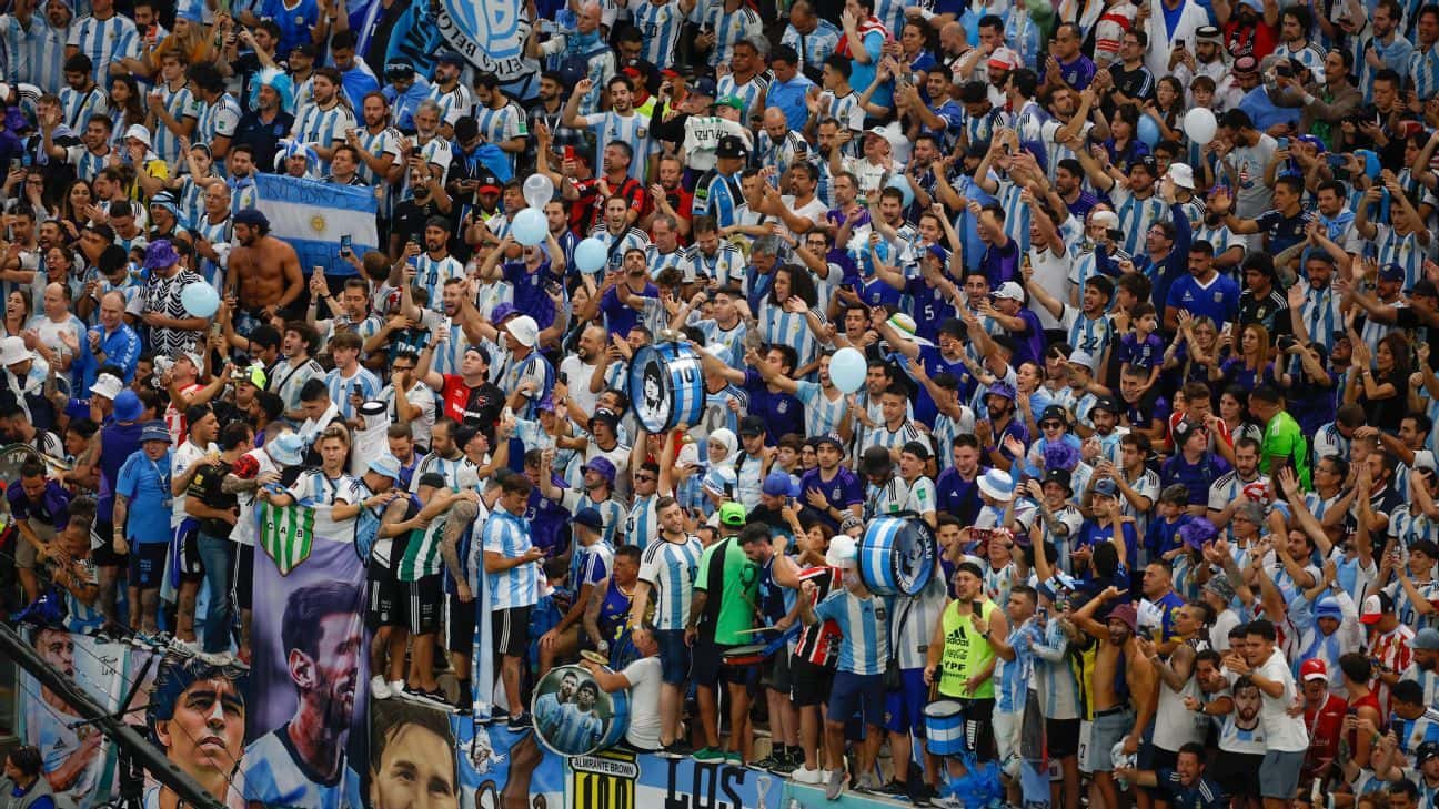 Argentina será sede de uno de los partidos inaugurales del Mundial Centenario 2030.